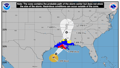 Hurricane Francine strengthens overnight, could be near Category 2 at landfall. Florida impacts