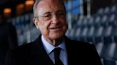 Florentino Pérez en París por el 120 aniversario de FIFA