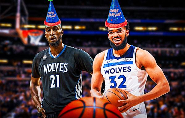 Timberwolves' Karl-Anthony Towns gives Kevin Garnett birthday shoutout after Game 7