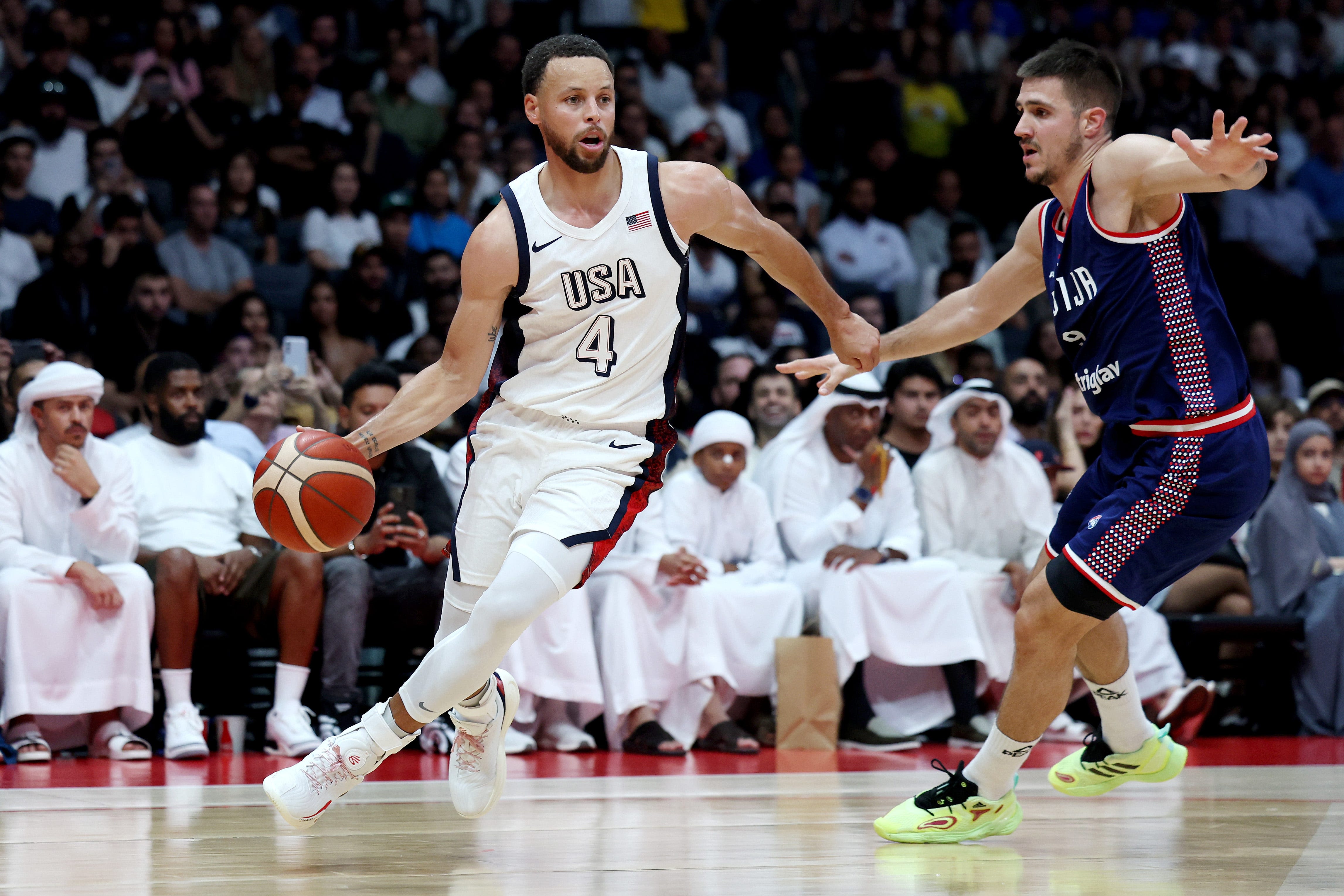 Olympic basketball games today: Team USA men vs. Serbia highlights Paris Games slate today