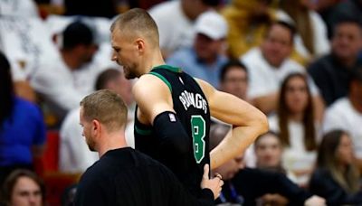 Celtics center Kristaps Porzingis (calf strain) ‘expecting to recover at a historic rate’ - The Boston Globe