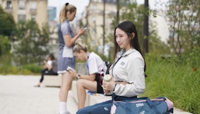 巴黎奧運美少女志工行銷台灣