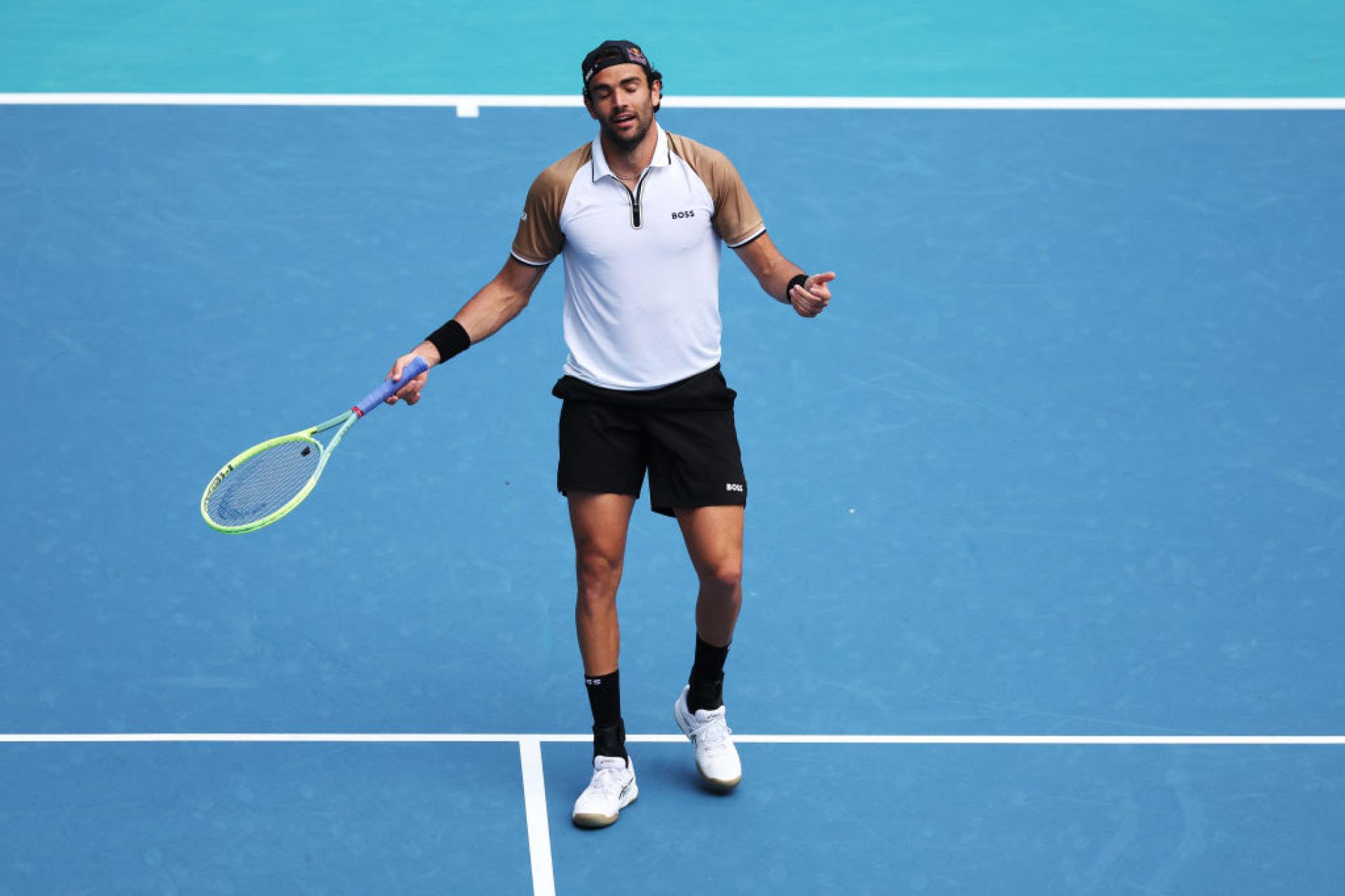 Matteo Berrettini jokes about the reason for his beauty