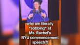 Ms. Rachel Blows Away Crowd With Tear-Jerking NYU Commencement Speech