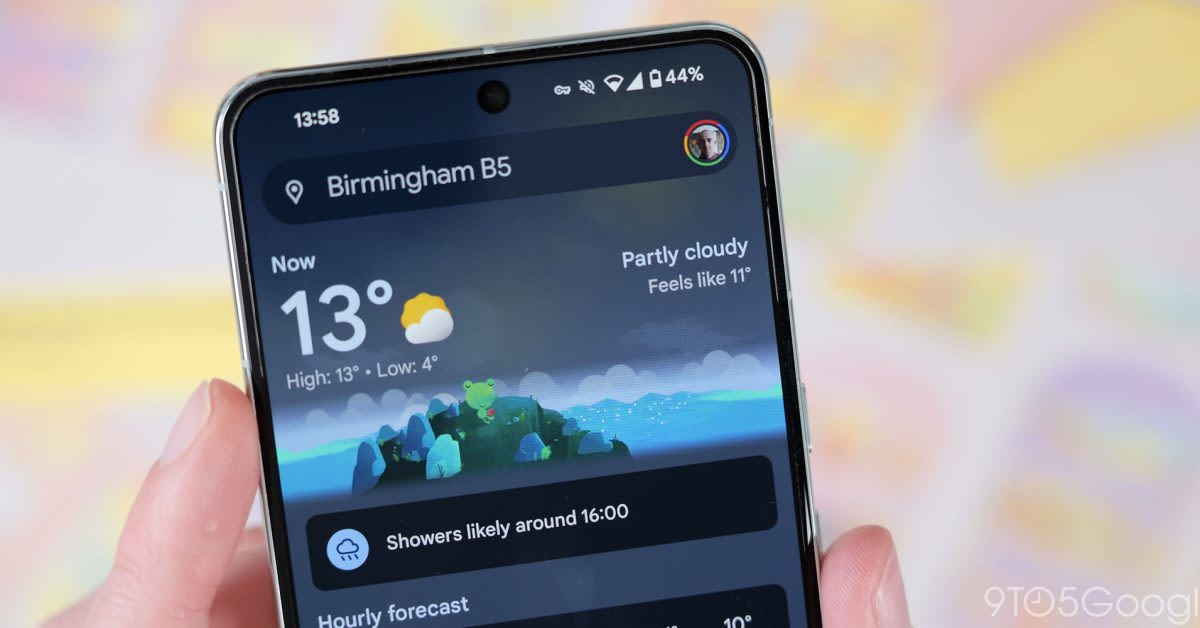 Google Weather now shows the date