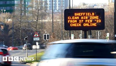 Sheffield Clean Air Zone: Pollution levels in city fall after a year