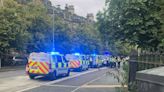 Man arrested as Glasgow police swarm south side park following 'disturbance'