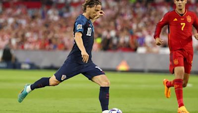El centrocampista Luka Modric lidera la lista de Croacia, rival de España en la Eurocopa