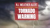 N.J. weather: Tornado warning issued for portion of South Jersey