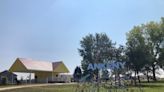 New-and-improved High Trestle Trail entrance in Ankeny has unique yellow house