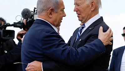 Netanyahu llega a Washington mientras Biden se retira de la carrera presidencial