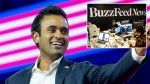 Vivek Ramaswamy takes 7.7% stake in Buzzfeed, sending shares soaring