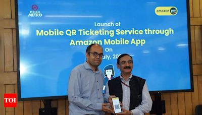 Delhi Metro passengers can now buy mobile QR tickets from Amazon Pay: Here’s the step-by-step guide - Times of India