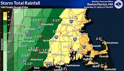 Here comes the rain again: Flood watch in Cape Cod weather forecast