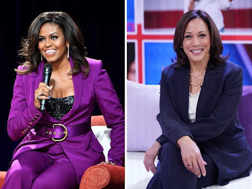 Michelle Obama joins Kamala Harris in making vow