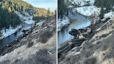 Coal dumped into the Feather River after large train derailment in Plumas County