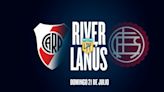 River vs. Lanús por la Liga Profesional: día, horario, canal de TV