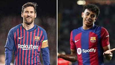 Spanish wunderkind Lamine Yamal's childhood photo with Lionel Messi goes viral amidst Euro buzz