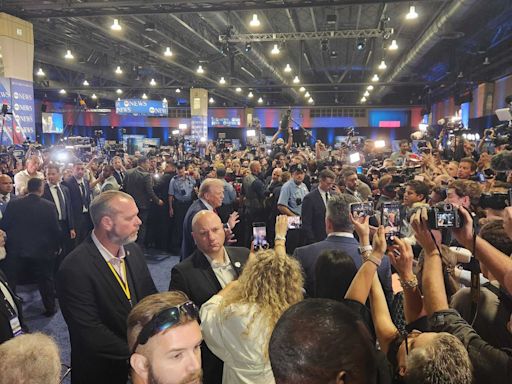 In the spin room at the Harris-Trump debate, I witnessed the strangest moments of my political career