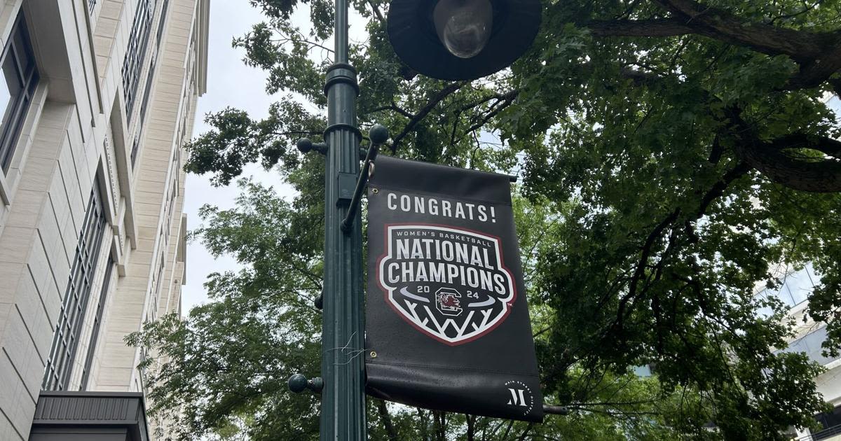 Columbia police arrest man for stealing USC women's basketball banners