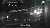 UPDATE: Right lanes closed due to semi crash on SB I-75 in Dayton