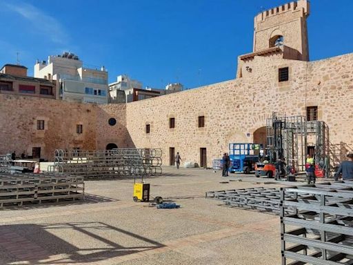 Alejandro Amenábar 'cierra' el Castillo de Santa Bárbara de Alicante por el rodaje de 'El Cautivo'