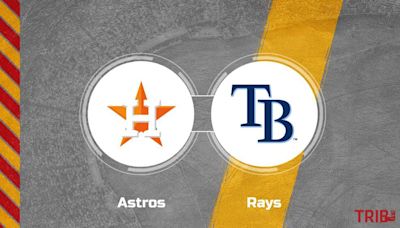 Astros vs. Rays Predictions & Picks: Odds, Moneyline - August 12