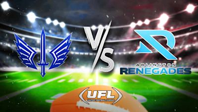 UFL Odds: Battlehawks vs. Renegades prediction, pick - 5/25/2024