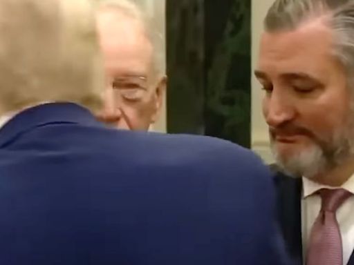 Lawrence O’Donnell Spots Ted Cruz’s Most Cringeworthy Moment With Donald Trump