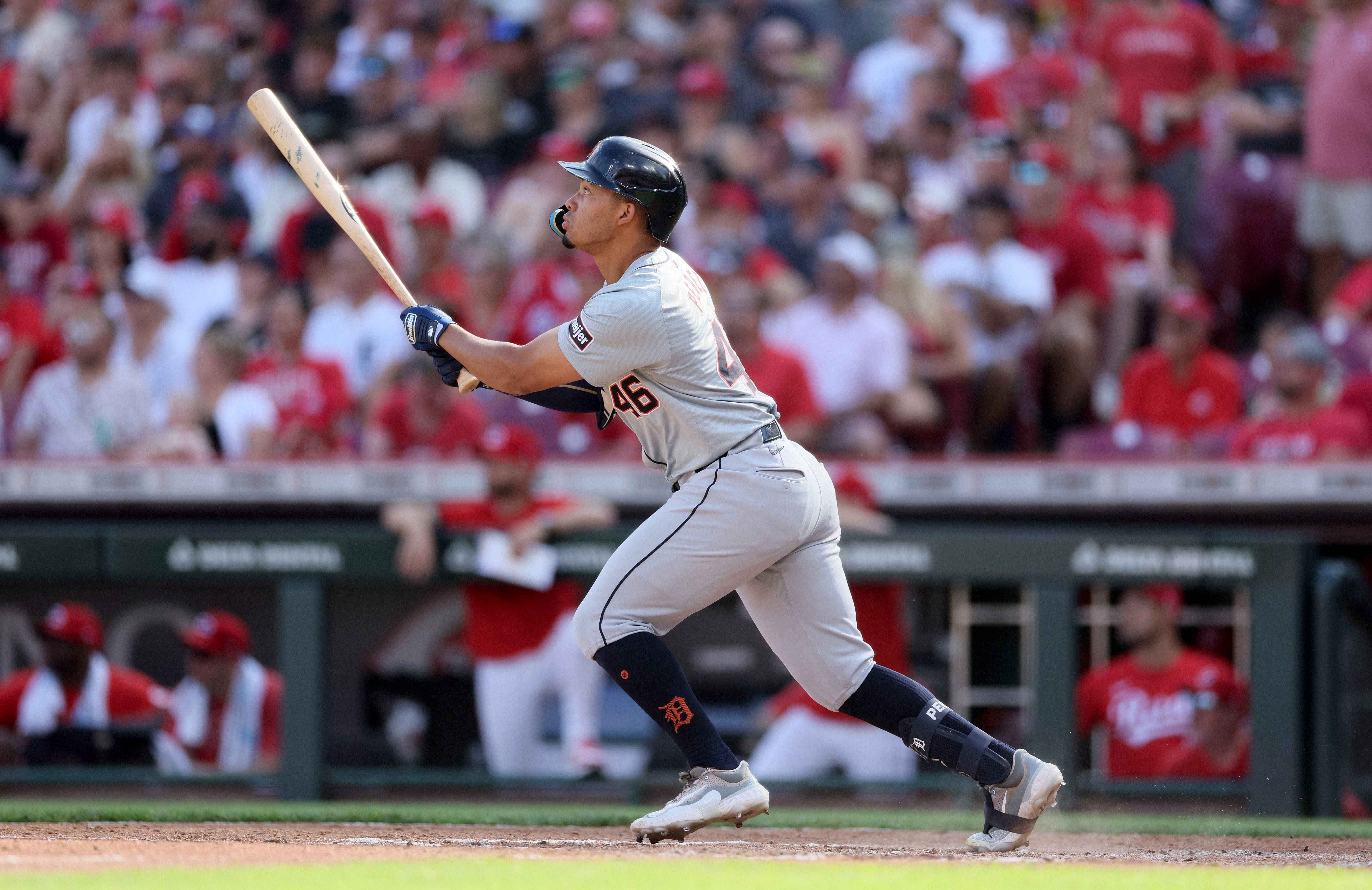 Detroit Tigers, Wenceel Pérez rally with 5 runs in 8th for 5-3 win over Cincinnati Reds