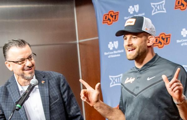 Oklahoma State coach David Taylor not done wrestling just yet, chases fifth championship