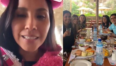 Elenco de ‘Al Fondo Hay Sitio’ sorprende a Nidia Bermejo cantando feliz cumpleaños en quechua