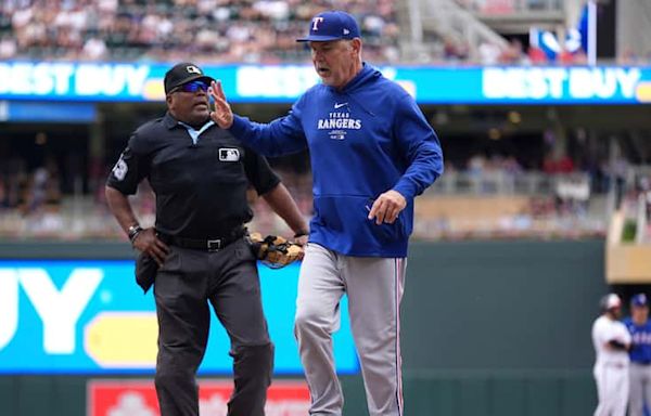 Texas Rangers manager Bruce Bochy on blown foul-tip call, ejection: ‘That’s a shame’