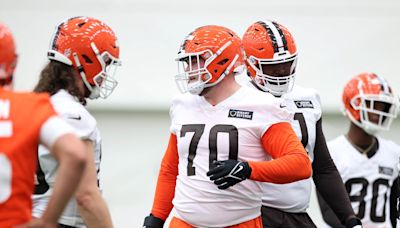How Zak Zinter fared at Browns rookie minicamp coming off of broken leg, and what he’s looking forward to