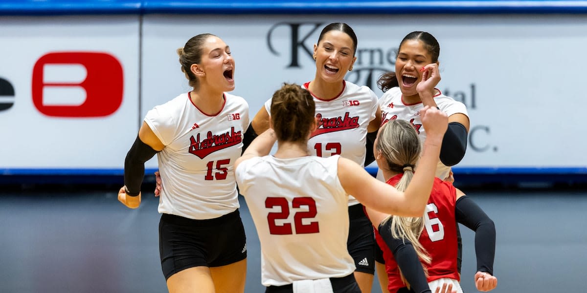 Huskers announce 2024 volleyball schedule