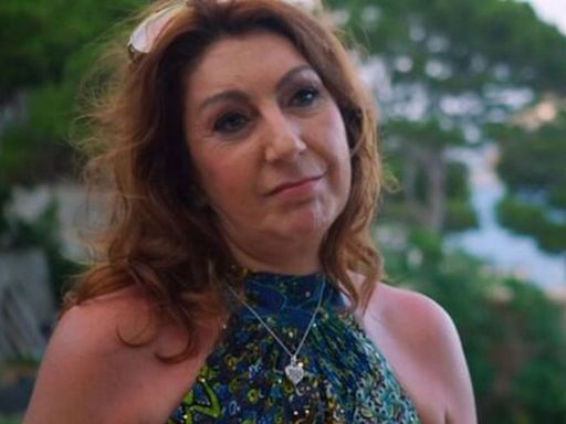 Emotional Jane McDonald fights back tears as she pays tribute to 'hero'