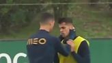 Mundial 2022: la “broma” de Cristiano Ronaldo que molestó a su compañero y otra escena de tensión en Portugal