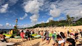Hundreds Gather on North Shore to Honor Legendary Pipe Surfer Tamayo Perry