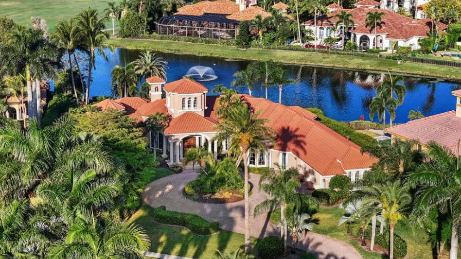 Lou Dobbs, who died this month, had a home in West Palm Beach with his wife that is listed for $2.9 million