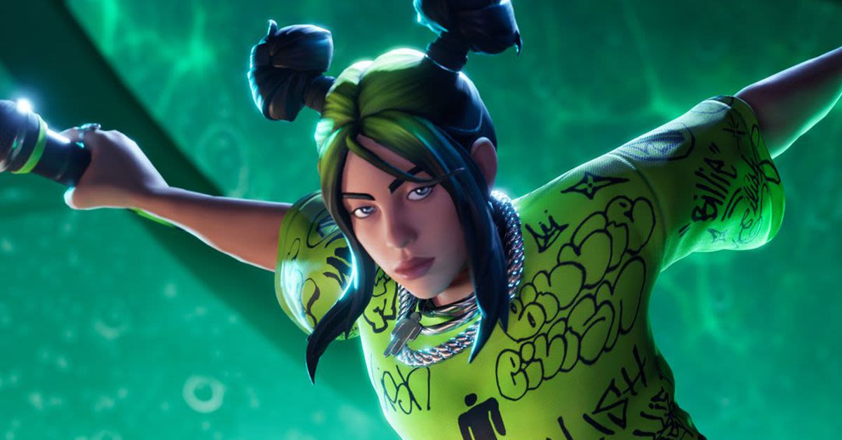 Billie Eilish will be the bad guy in Fortnite