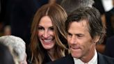 Julia Roberts rocks dress covered in George Clooney photos