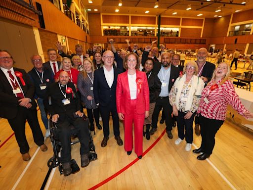 Lola McEvoy elected Darlington MP as Labour reclaim seat from Tories