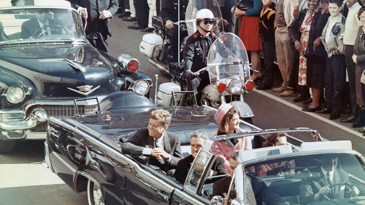 New Video Shows Motorcade Rushing To Hospital After JFK Was Shot | iHeart