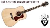 Guild Announces Top-of-the-Line D-55 70th Anniversary Acoustic Guitar