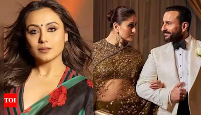 When Rani Mukerji gave an insightful advice to Saif Ali Khan on dating Kareena Kapoor: "Think of it as two heroes in the house" | Hindi Movie News - Times of India