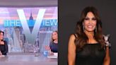The View divides fans after criticising Kimberly Guilfoyle’s dress for Tiffany Trump’s wedding: ‘Maga funeral’