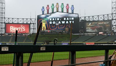 Tonight’s Chicago White Sox game vs. the Washington Nationals is postponed because of rain