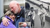 Touching moment brother and sister are reunited after 45 years