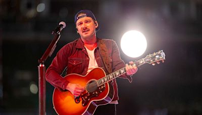 Morgan Wallen Was Hit with Fan's Phone During Concert in Denver and Threw It Back into the Crowd