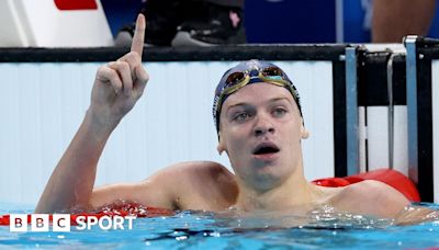 Olympic swimming: France's Leon Marchand wins second gold in Paris